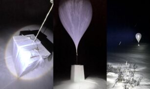 Kontrabandinis balionas. ELTA nuotr.