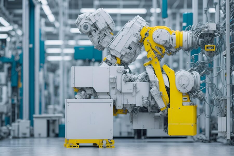 ai generated, factory, machine, business, industry, robot, equipment, technology, building, factory, factory, factory, factory, factory
