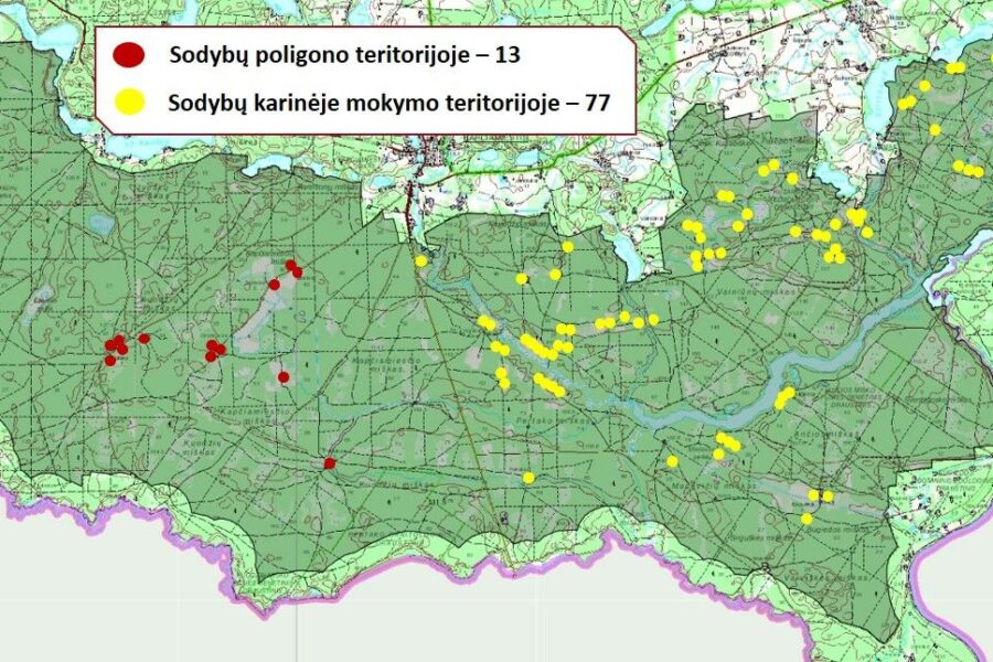 Tęsiamas kritiškai svarbus dialogas dėl poligono: Kapčiamiestis atsidūrė kryžkelėje