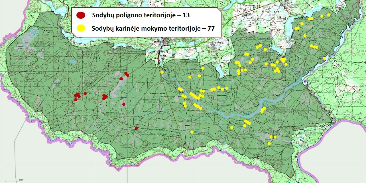 Tęsiamas kritiškai svarbus dialogas dėl poligono: Kapčiamiestis atsidūrė kryžkelėje