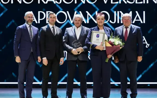 Nuo smulkiojo verslo iki milijoninių projektų: Kauno rajone pagerbti ryškiausi vardai