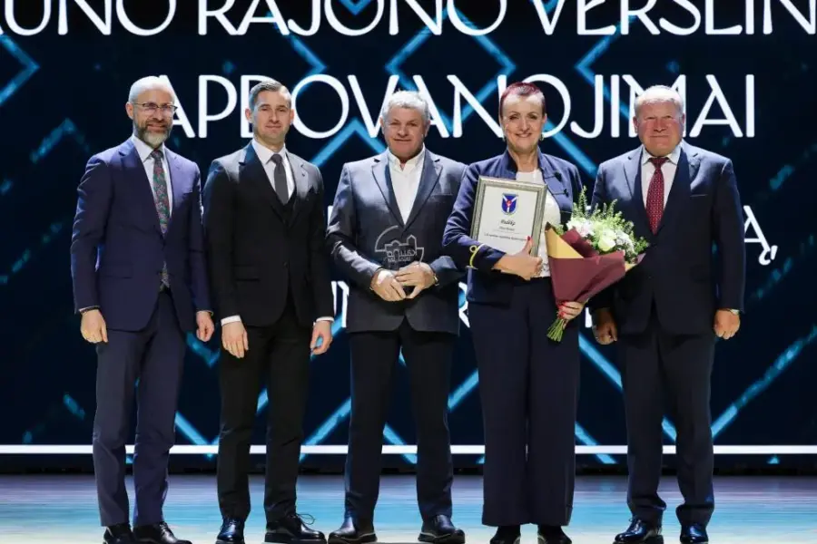 Nuo smulkiojo verslo iki milijoninių projektų: Kauno rajone pagerbti ryškiausi vardai