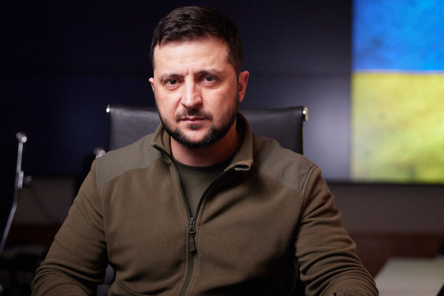 Zelenskis siunčia aiškią žinią: 90 mlrd. eurų parama turi būti atblokuota nedelsiant