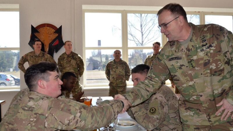 Lietuvos kariuomenės varžybose Gaižiūnų poligone išrinktas geriausias pėstininkų skyrius