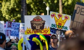 No kings. Protestas Amerikoje. Pexels