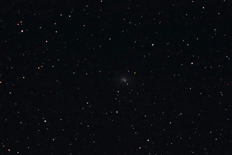 Glimmering stars fill the night sky over Santo Anastácio, perfect for astronomy enthusiasts.