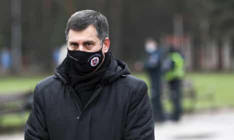 Policijos departamento atstovas Ramūnas Matonis. Mariaus Morkevičiaus (ELTA) nuotr.