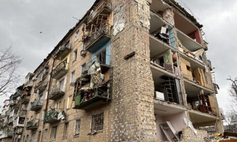 Rusijos karas Ukrainoje. Kijevas. Eltos nuotr.