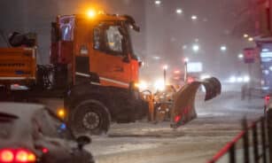 Eismo sąlygos Vilniuje. Oresto Gurevičiaus (ELTA) nuotr.