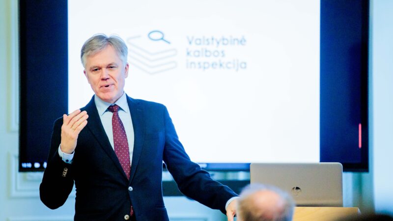 VTEK nesiims tyrimo dėl Valotkos pasisakymų apie „negrus“ ir „čigonus“