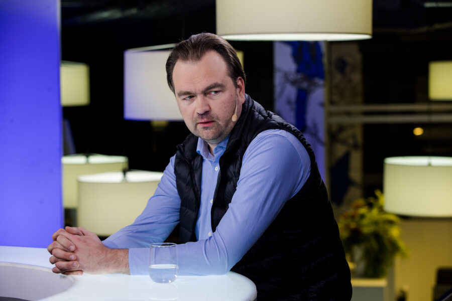 Komunikacijos ekspertas Mykolas Katkus. Karolinos Gudžiūnienės (ELTA) nuotr.