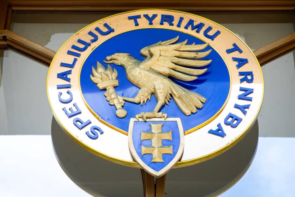 Specialiųjų tyrimų tarnyba. ELTA / Dainius Labutis