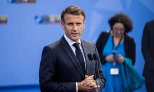 Emmanuelis Macronas. ELTA / Julius Kalinskas nuotr.