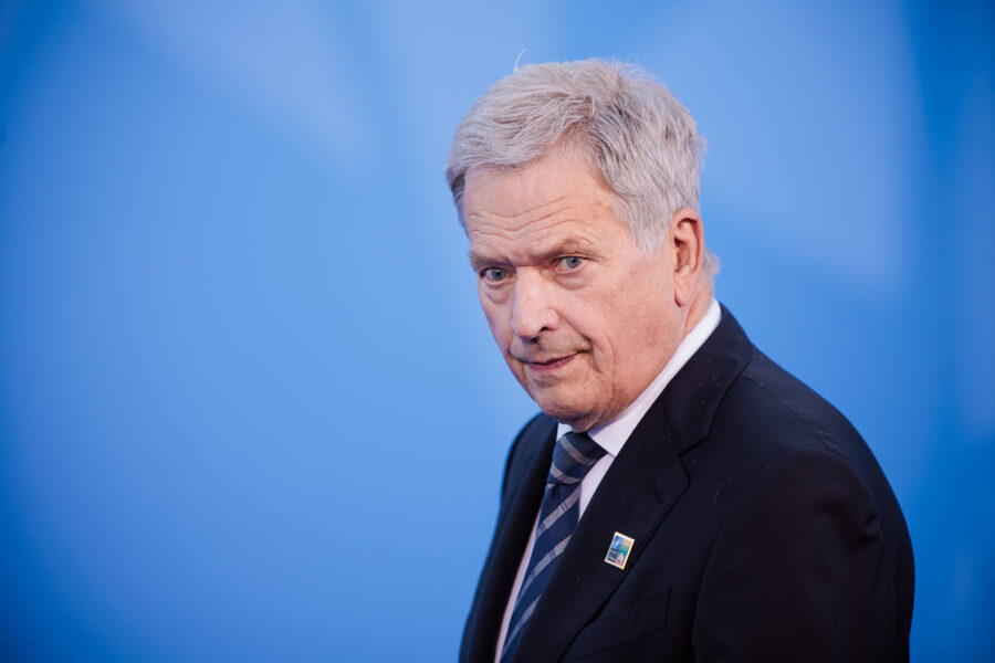 Buvęs Suomijos prezidentas Sauli Niinisto. ELTA / Josvydas Elinskas