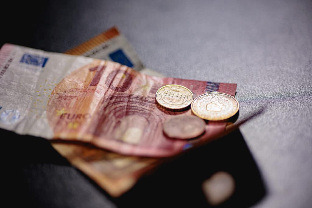 Pinigų iliustracija. ELTA / Josvydas Elinskas