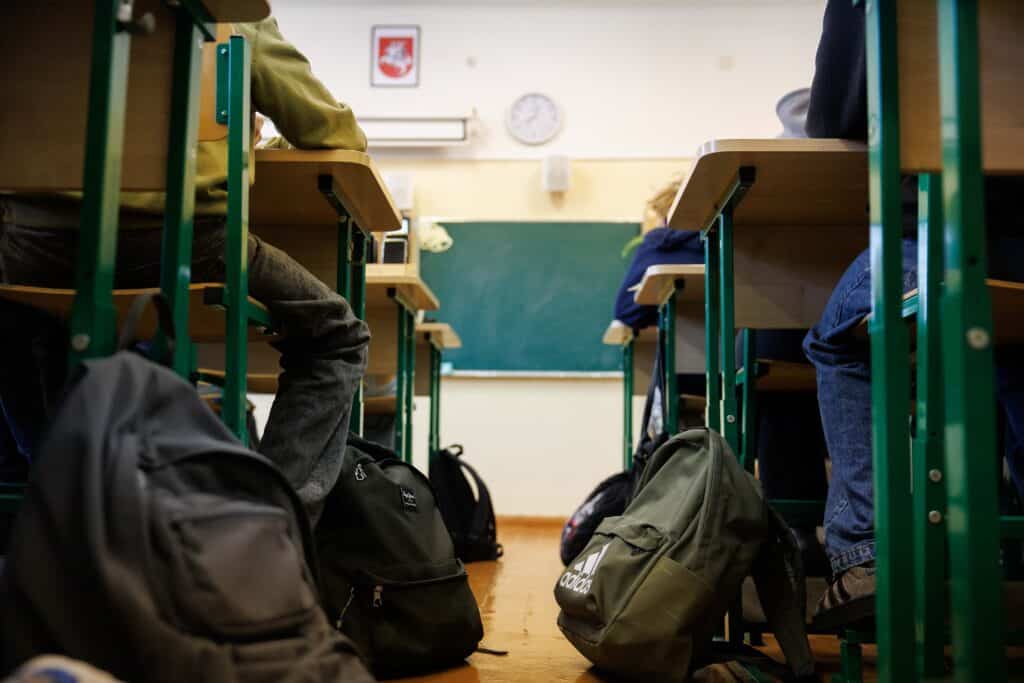 Moksleiviai. ELTA / Josvydas Elinskas