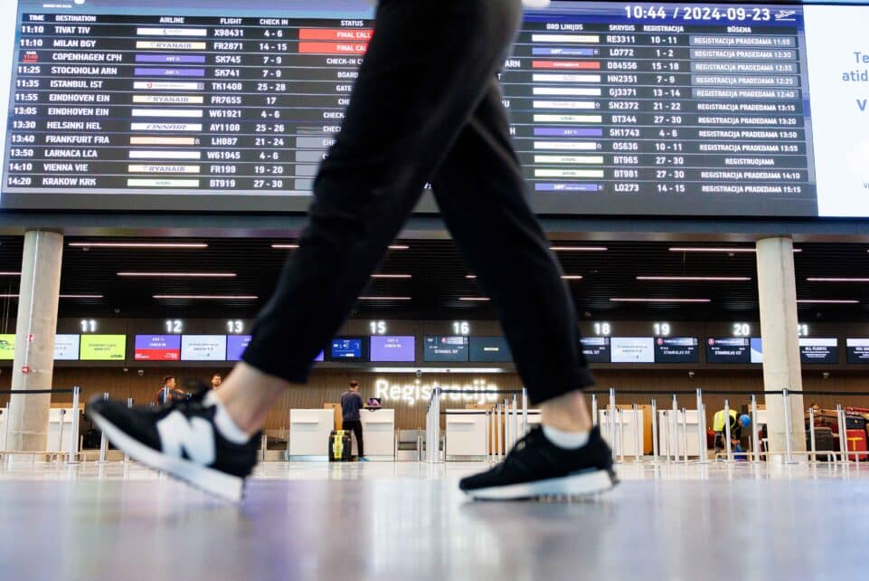 Vilniaus oro uostas. ELTA / Josvydas Elinskas