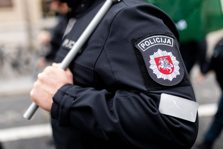 Policija (asociatyvi nuotrauka). ELTA / Žygimantas Gedvila