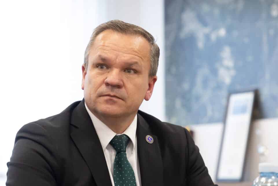 Visagino meras Erlandas Galaguz. ELTA / Dainius Labutis