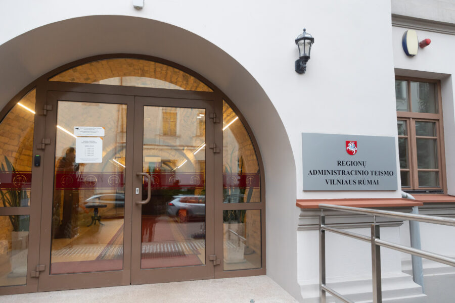 Regionų administracinio teismo nuotr. ELTA / Dainius Labutis
