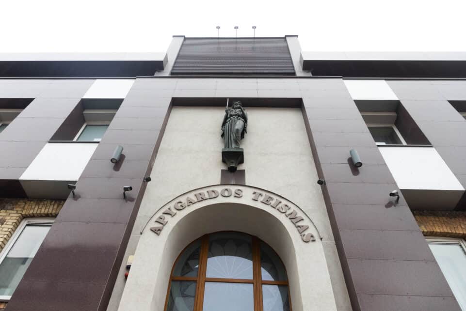 Šiaulių apygardos teismas. ELTA / Dainius Labutis