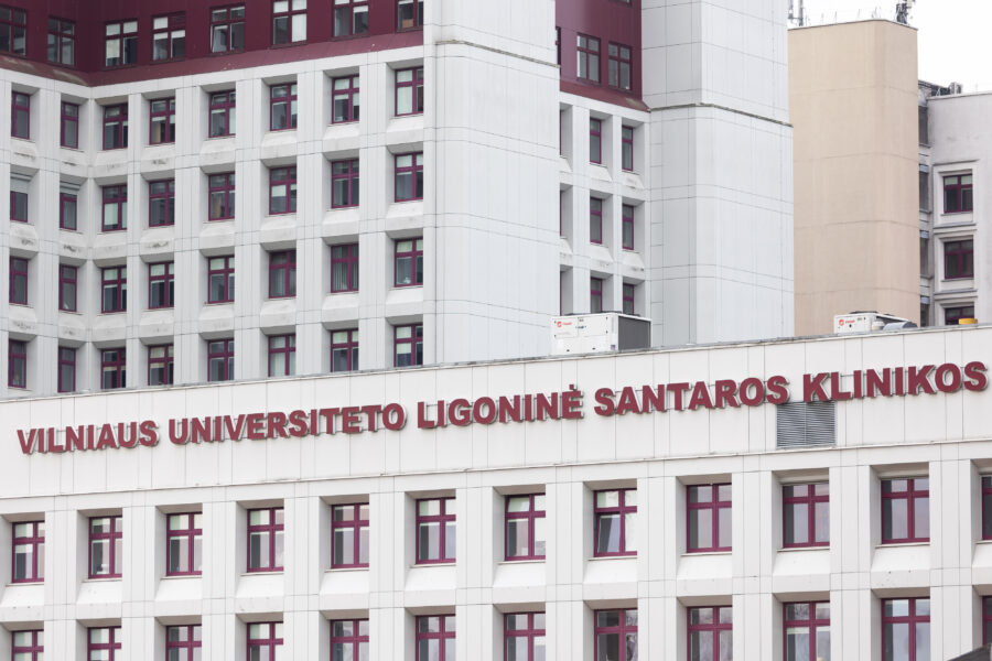 Vilniaus universiteto ligoninė Santaros klinikos nuotrauka. ELTA / Dainius Labutis
