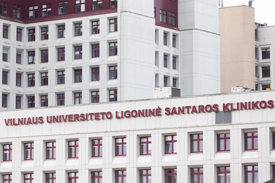 Vilniaus universiteto ligoninė Santaros klinikos nuotrauka. ELTA / Dainius Labutis