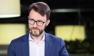 Skrydžių pokyčiai iš Vilniaus į Londono Sitį. Vytautas Šilinskas. ELTA / Andrius Ufartas