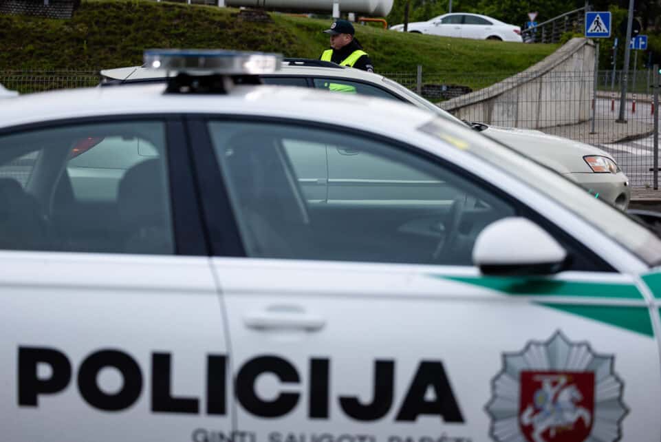 Policija. ELTA / Josvydas Elinskas