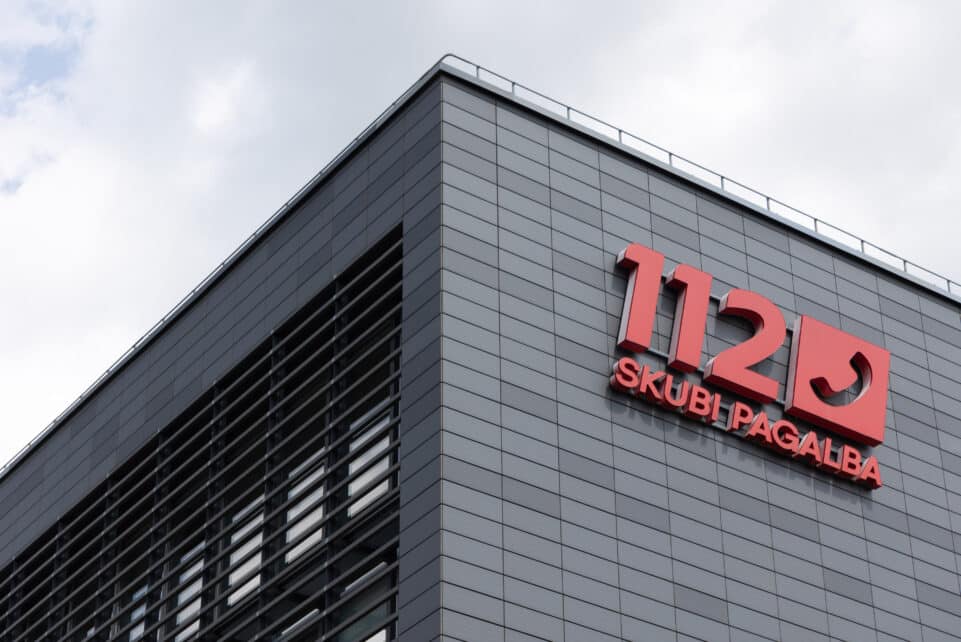 112 Skubi pagalba. ELTA / Dainius Labutis