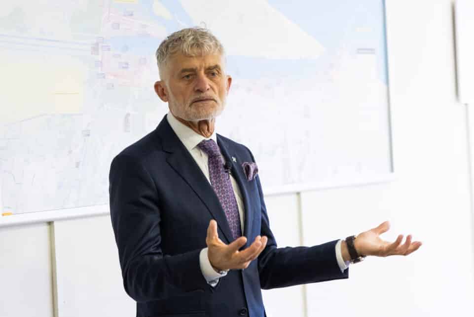 Klaipėdos uosto vadovas Algis Latakas. ELTA / Dainius Labutis