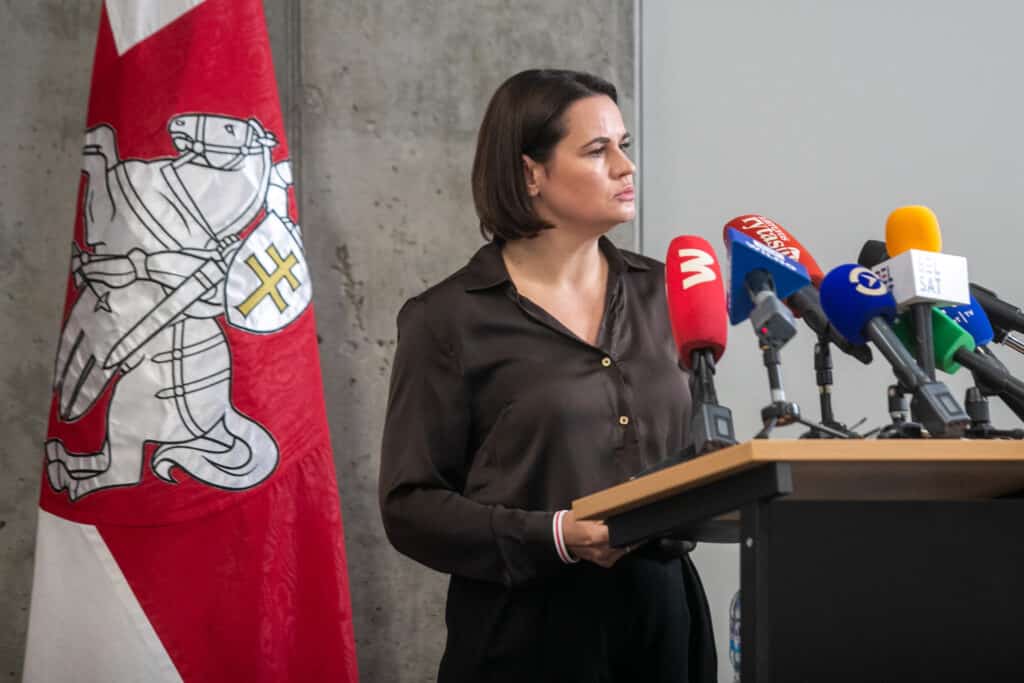 Sviatlana Cichanouskaja. ELTA / Orestas Gurevičius