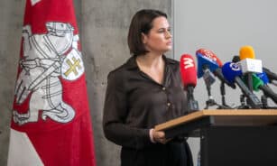 Sviatlana Cichanouskaja. ELTA / Orestas Gurevičius