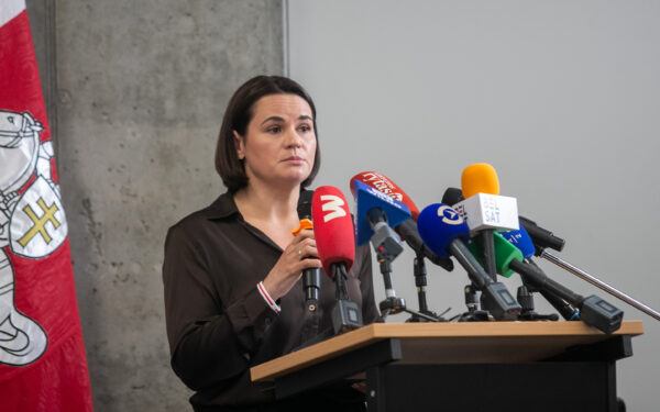 Cichanouskajos era Lietuvoje baigiasi? Ruginienė abejinga baltarusų opozicijos sprendimams