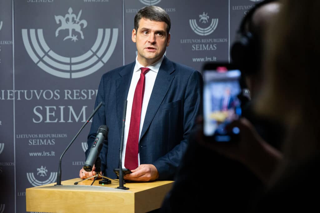 Remigijus Žemaitaitis nuotrauka. ELTA / Dainius Labutis