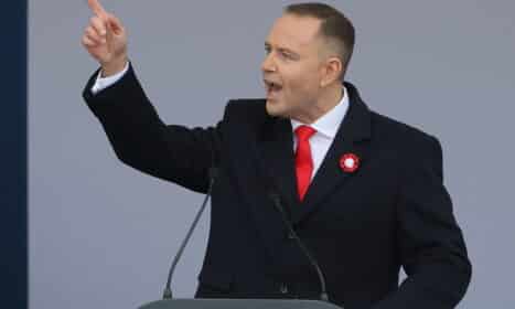 Karolis Nawrockis. EPA-ELTA nuotr.