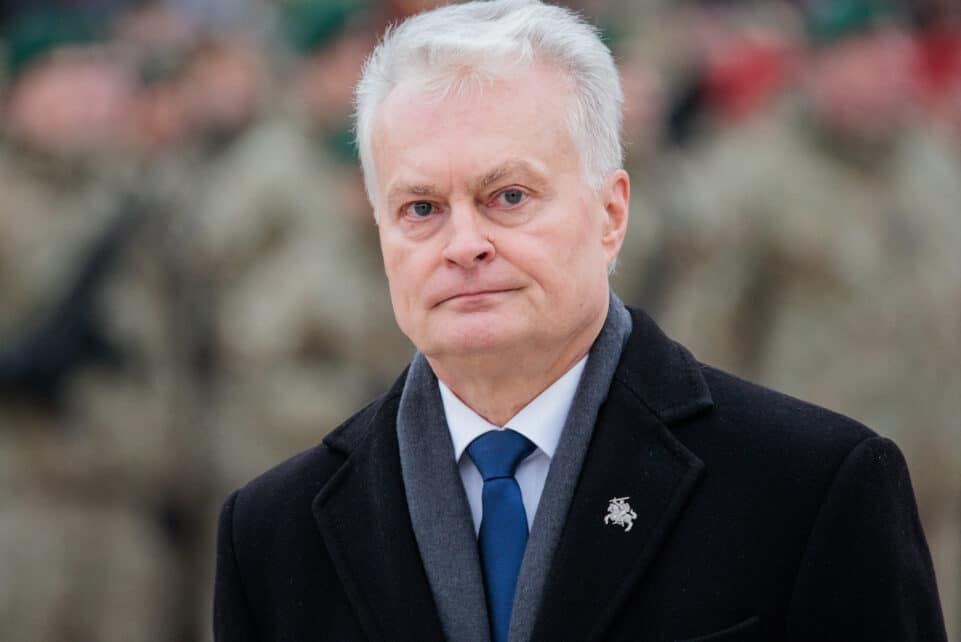 Gitanas Nausėda. ELTA / Josvydas Elinskas