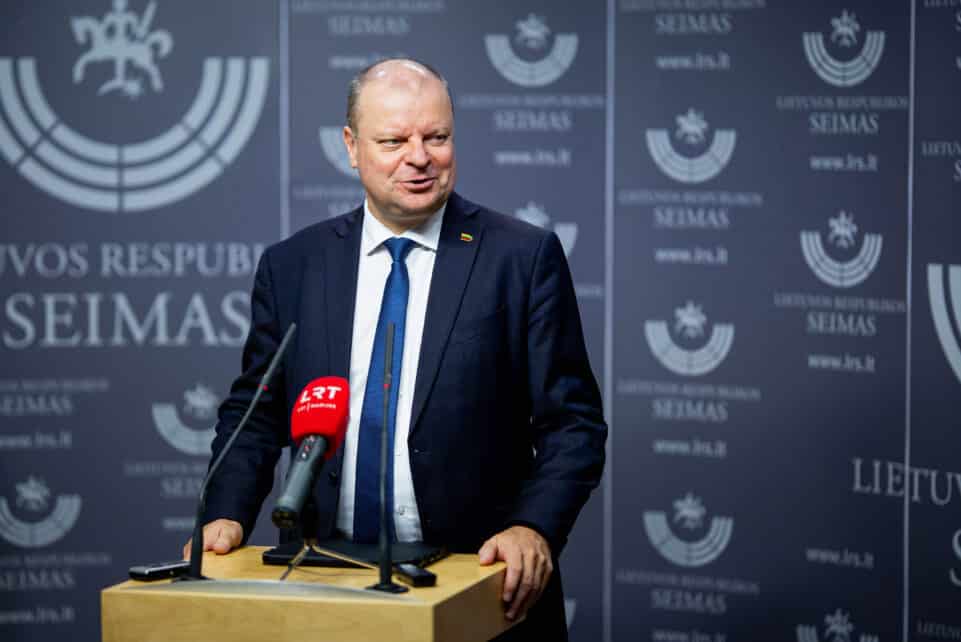 Saulius Skvernelis. ELTA / Žygimantas Gedvila