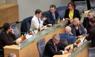 Seimas svarsto pataisas dėl LRT. ELTA / Andrius Ufartas nuotr.