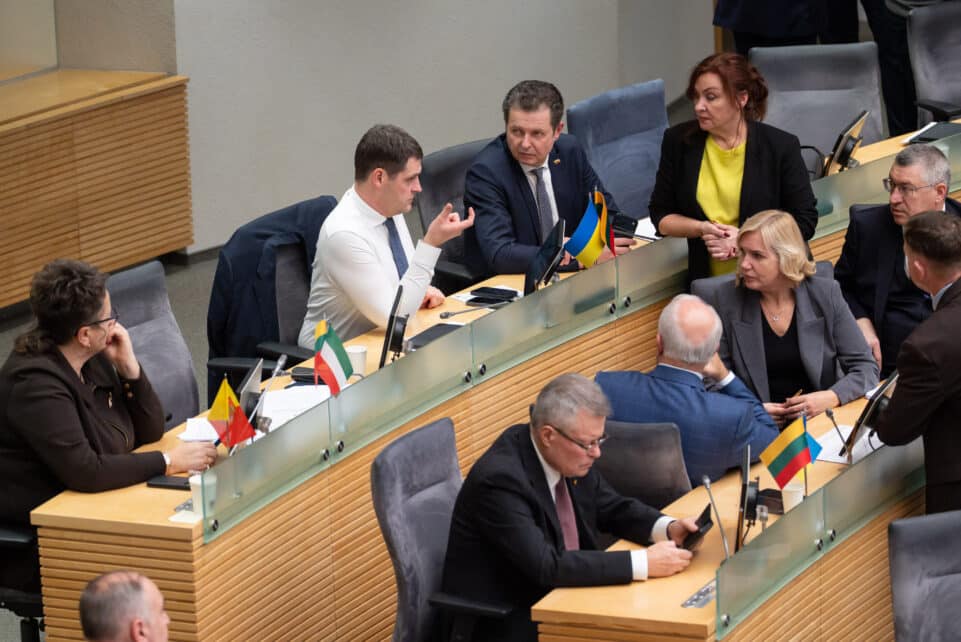 Seimas svarsto pataisas dėl LRT. ELTA / Andrius Ufartas nuotr.