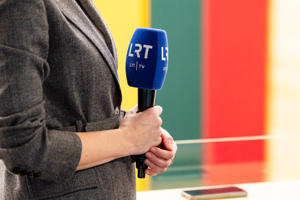 LRT protestas. ELTA / Andrius Ufartas