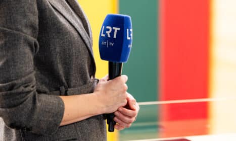 LRT protestas. ELTA / Andrius Ufartas