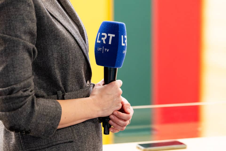 LRT protestas. ELTA / Andrius Ufartas