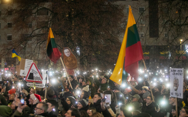 Visuomenės nuotaikos keičiasi: protestų ir akcijų mastas Lietuvoje didėja