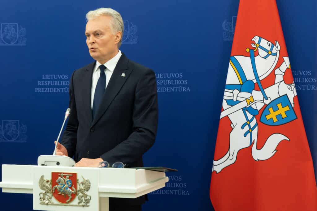 Gitanas Nausėda. ELTA / Dainius Labutis nuotr.