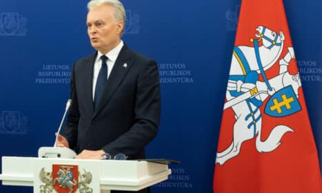 Gitanas Nausėda. ELTA / Dainius Labutis nuotr.