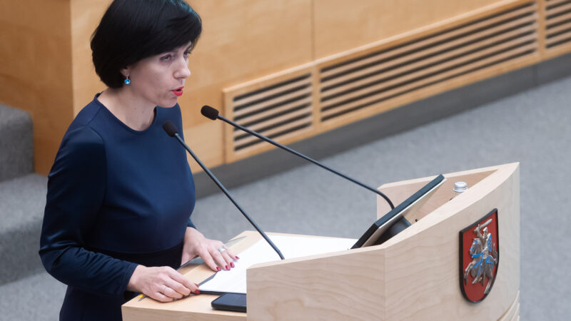 LRT krizė gilėja: ministrė mano, kad vadovė turėtų pasitraukti