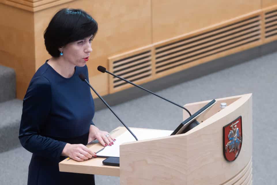 Vaida Aleknavičienė. ELTA / Dainius Labutis