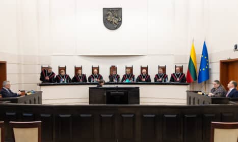 Lietuvos Respublikos Konstitucinis Teismas. ELTA / Dainius Labutis