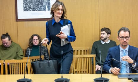 Viktorija Čmilytė-Nielsen. Posėdis. ELTA / Julius Kalinskas